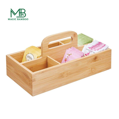 Bambù Compatto Bagno Cisterna Organizzatore Caddy Cisterne