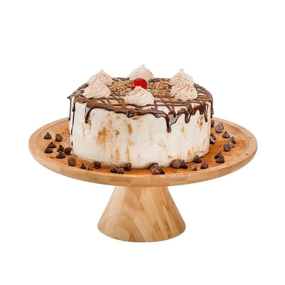 Tavola giratoria girante stand di torte di bambù decorazione per feste matrimoni e ristoranti