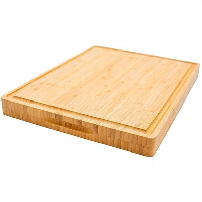 37*27*5cm Tavola da taglio in bambù con coltello con logo personalizzato per cucina moderna