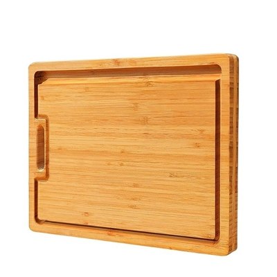 Aggiornate la vostra cucina con una tavola da taglio in bambù da 43,7x32x1,5 cm sostenibile e resistente