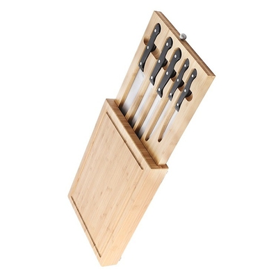 Dispositivi per il taglio in bambù per cucina e set di coltelli inclusi