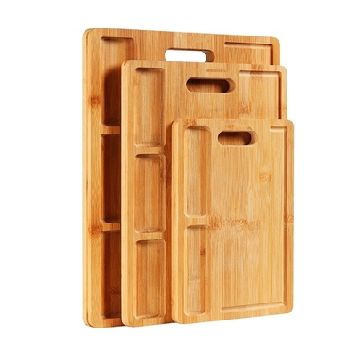 Tavola da taglio in bambù naturale eco-friendly 30*21.1*1.5cm Taglia Logo personalizzato per cucina