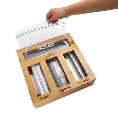 Contenitore alimentare in alluminio 100% di bambù naturale