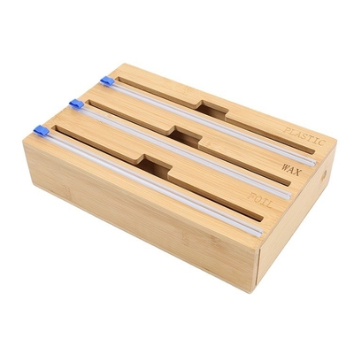 Dispenser per avvolgimento 3 in 1 con tagliatore e organizzatore 35.5*25*7.8cm