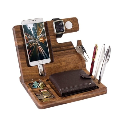 Stando Legno Bambù Regolabile Stand Laptop Pieghevole Lap Tray Organizzatore Scrivania