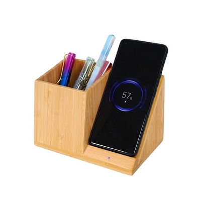 Salotto caricabatterie wireless multifunzionale naturale con capacità di ricarica rapida