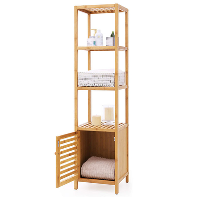 Classico stile di design Multifunzionale Bambù 4 piani piano bagno