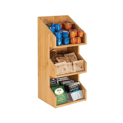 Multifunzione Bamboo Spice Rack Organizer Kitchen Storage ODM