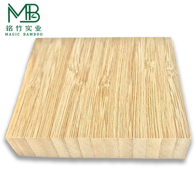 Legno compensato di bambù a grano verticale naturale con emissioni di formaldeide E0 e materiale di base Bambù