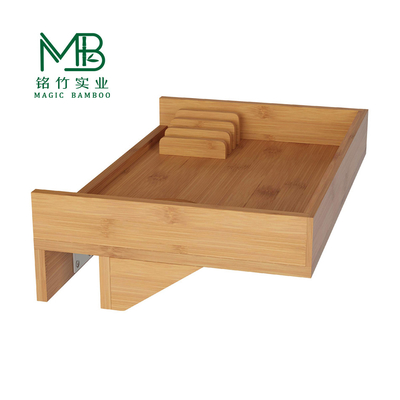 Al dettaglio Bambù Eco-Friendly Storage Box Rack per dormitori scolastici